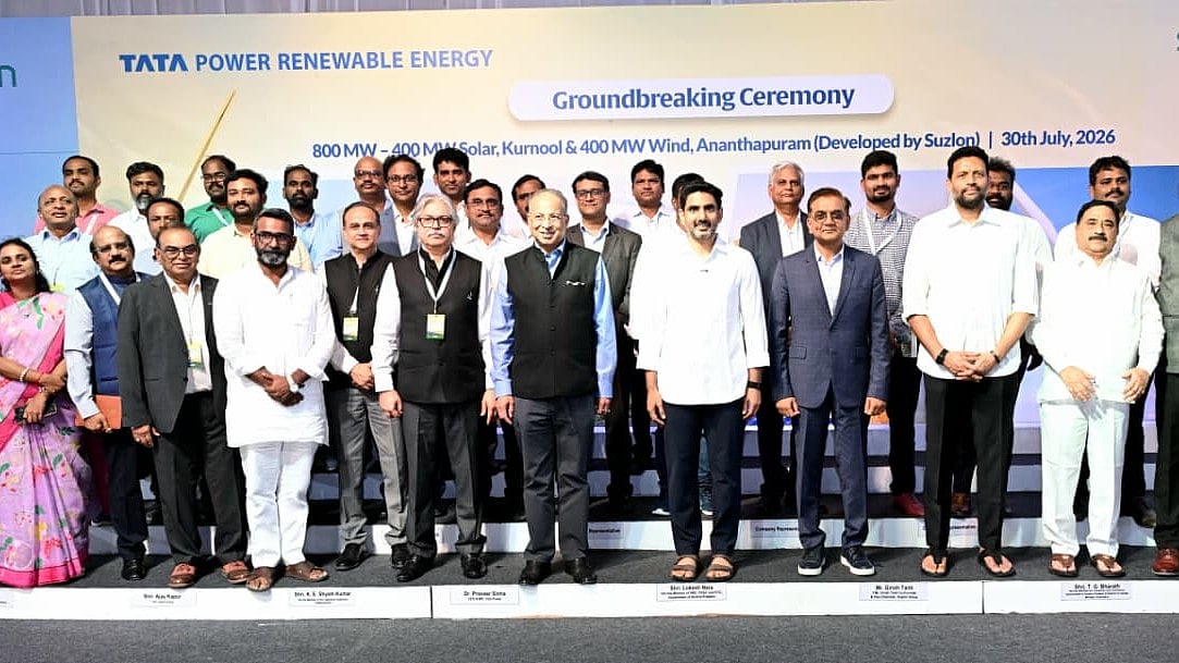Tata Power Begins ₹5,750 Crore 800 MW Wind & Solar Energy Project In Andhra Pradesh