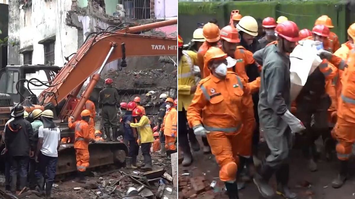 Bhiwandi Building Collapse Tragedy: Death Toll Rises To 6 As NDRF Races Against Time To Rescue Survivors Trapped Under Debris | Video