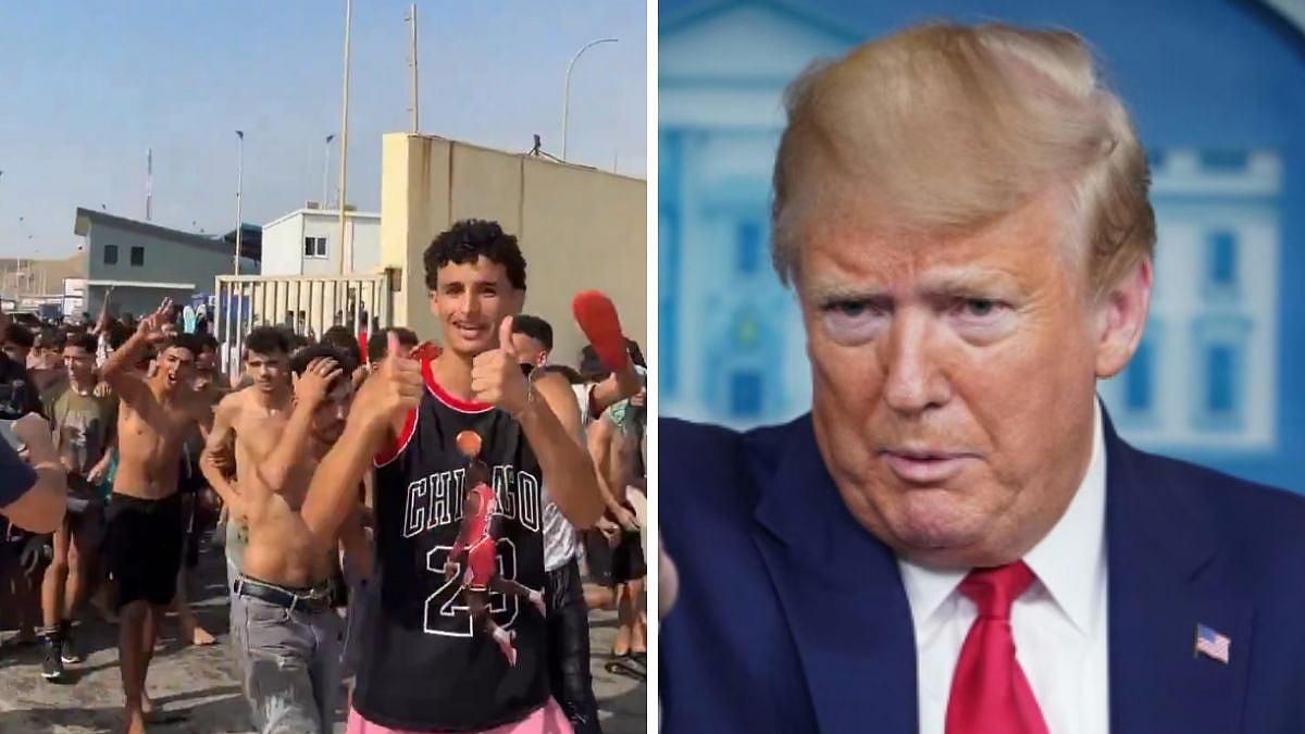 President Trump Reacts To Ceuta Migrant Crisis, Warns US Could Face Similar Surge If Democrats Return To Power