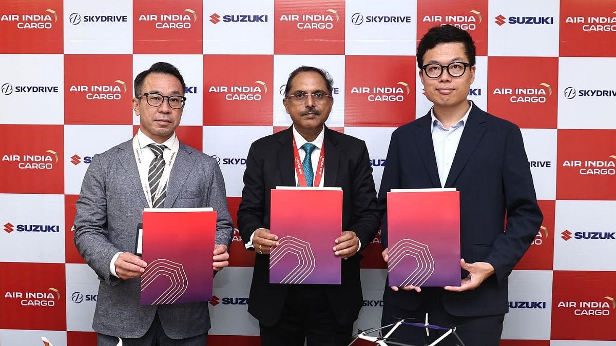 Air India, SkyDrive & Suzuki To Study Feasibility Of Using eVTOL Aircraft For Delivering Emergency Medical Logistics In India