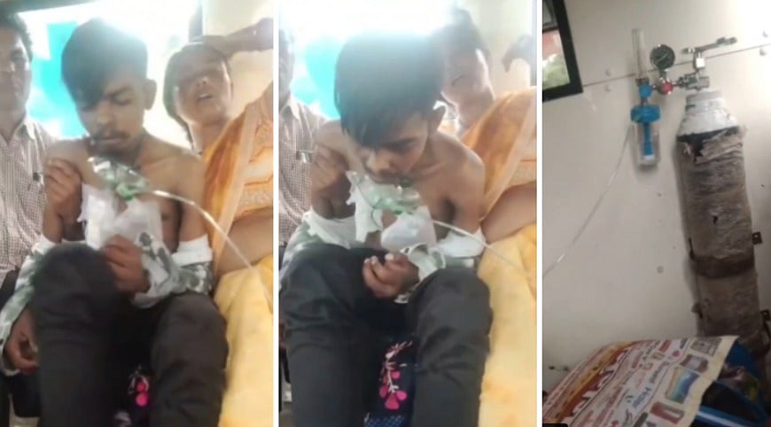 Gasping, 21-Year-Old Dies On Way To Hospital After Ambulance Runs Out Of Oxygen In MP's Mandla| VIDEO