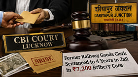 CBI court sentences former UP railway goods clerk to four years for ₹7,200 bribery