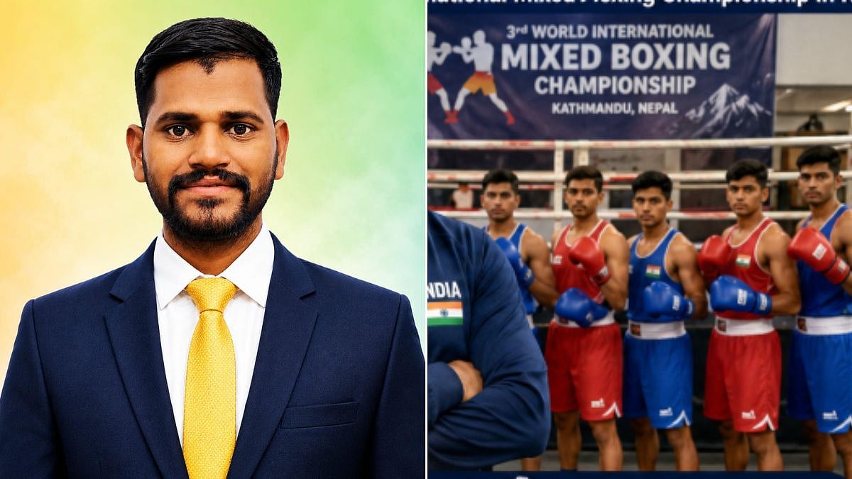 Nalasopara's Asian Gold Medalist Sagar Shelar Appointed Coach Of Indian Mixed Boxing Team