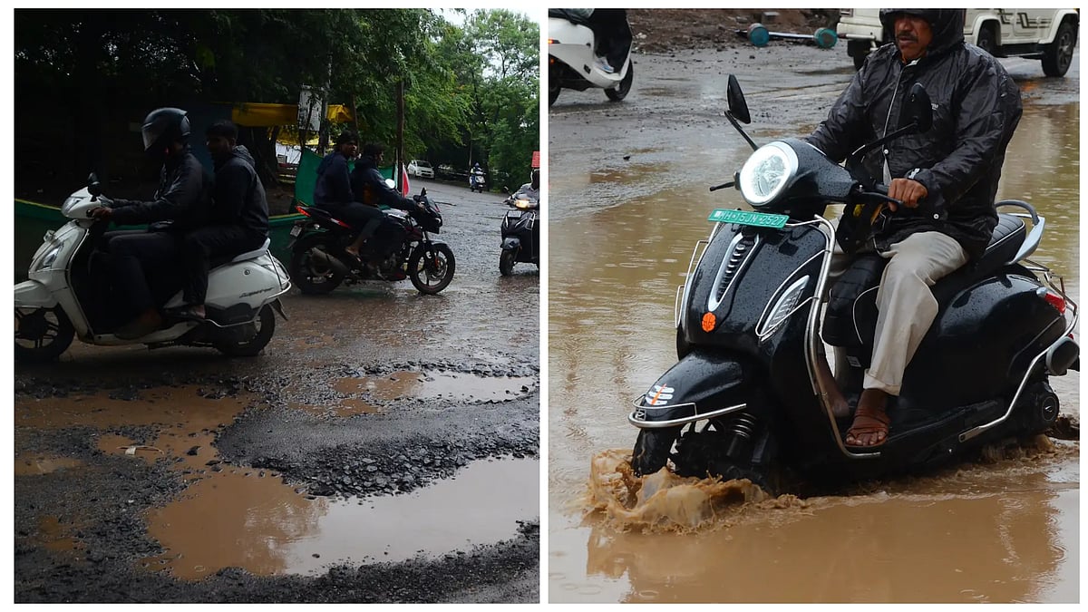 Nashik Pothole Crisis: Chhagan Bhujbal Demands Immediate Repairs, Probe Into Substandard Road...