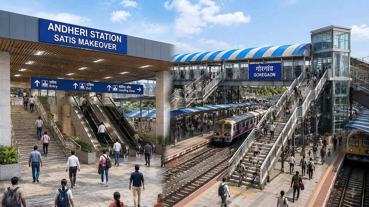 Andheri, Goregaon Stations Set for SATIS Makeover To Ease Traffic Congestion