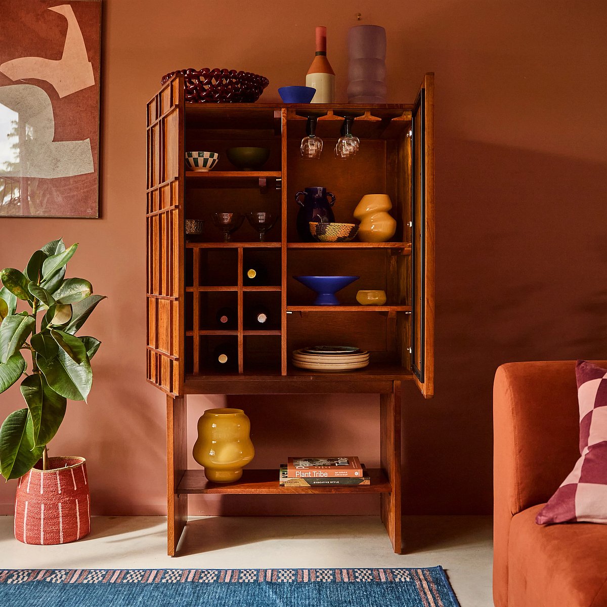 Rushden Cabinet, part of Orange Tree and Swoon collab