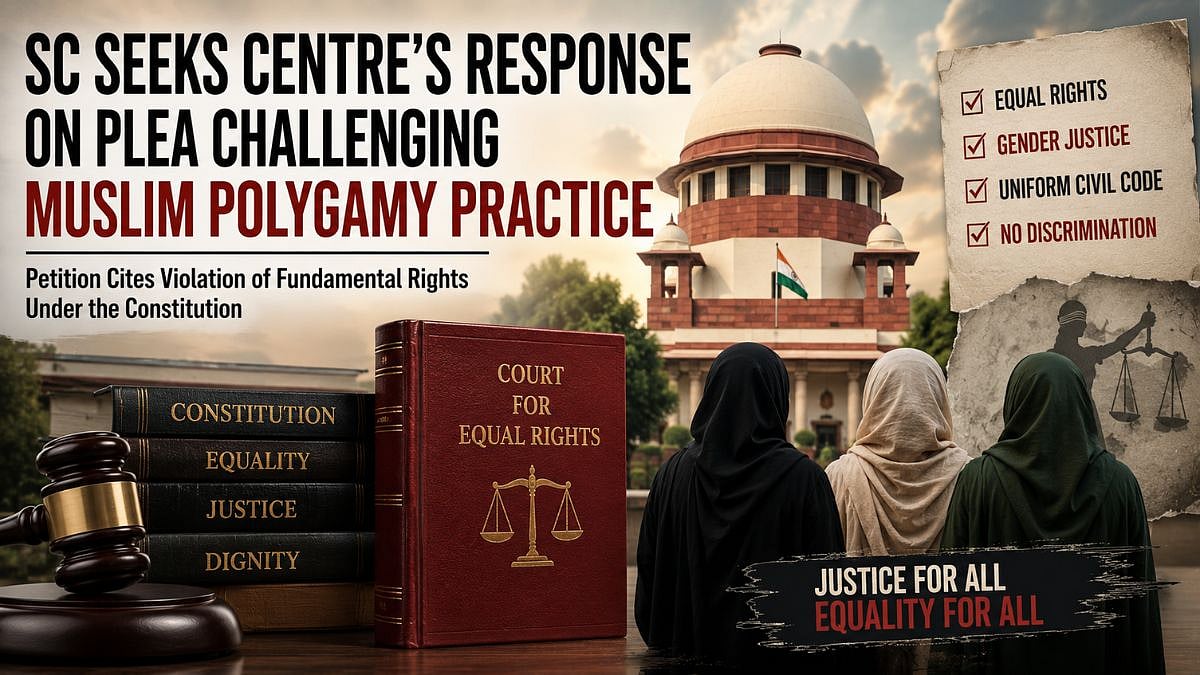 Supreme Court Seeks Centre's Response On Plea Challenging Muslim Polygamy Practice