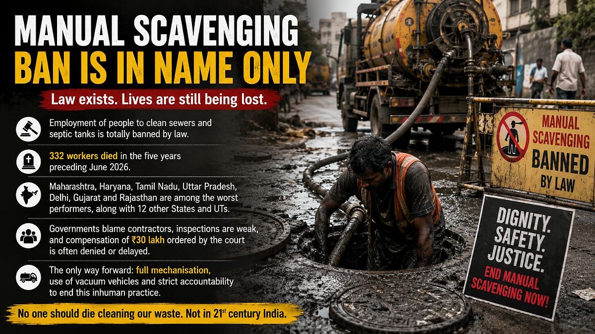 Unfortunately, Manual Scavenging Ban Is In Name Only