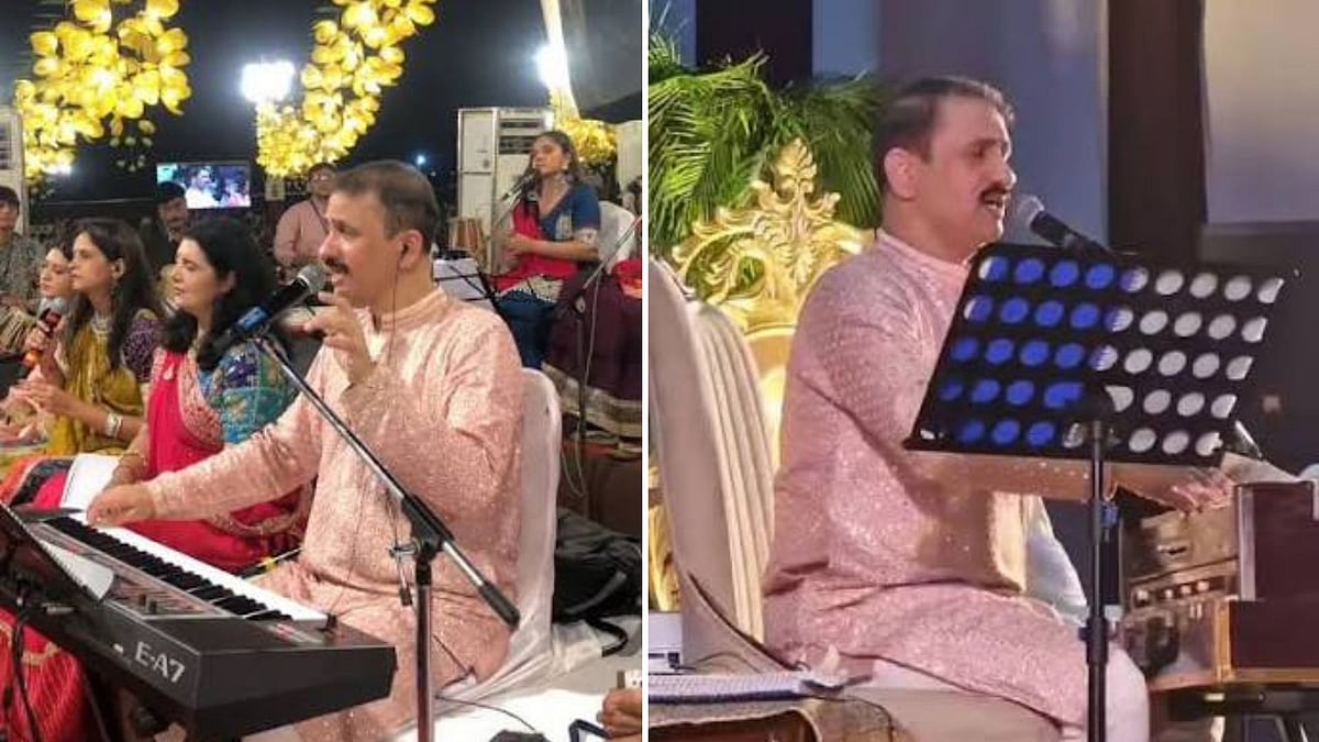 Noted Devotional Singer Gautam Dabir’s Concert Captivates Audience At Ravindra Bhavan In Bhopal