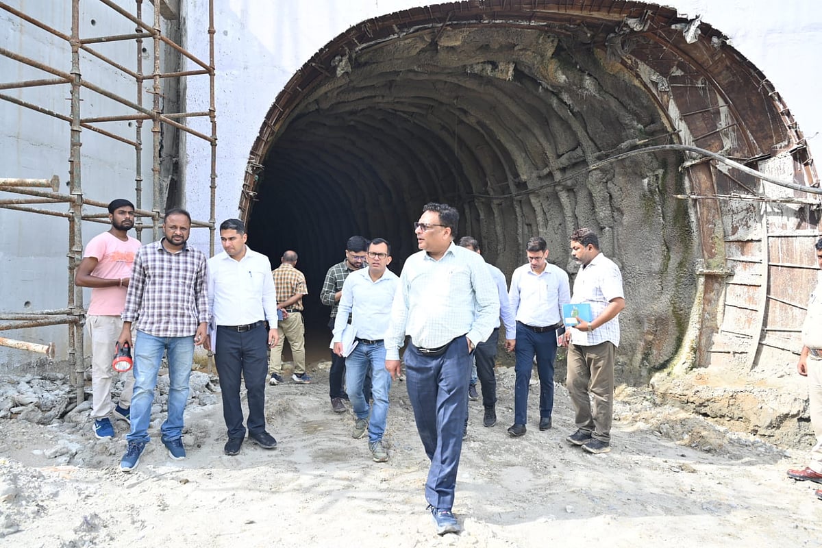 GM of NFR (Construction) Reviews Progress of Strategically Important Dimapur–Kohima New Railway Line Project