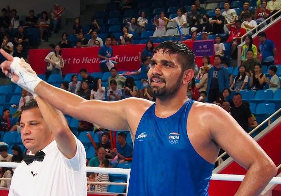 Indian Boxer Narender Berwal Wins Silver In Men's Super Heavyweight Boxing After Final Loss To England's Damar Thomas