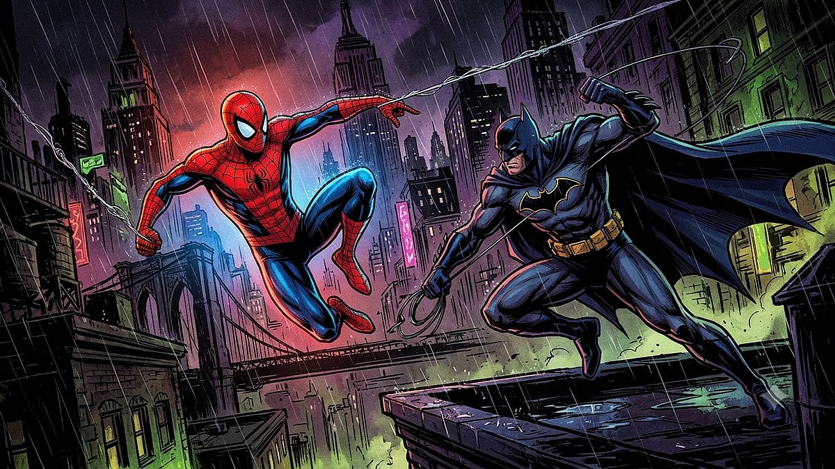 Why Are Superheroes Bright And Supervillains Dark? The Hidden Science Of Comic Book Colours
