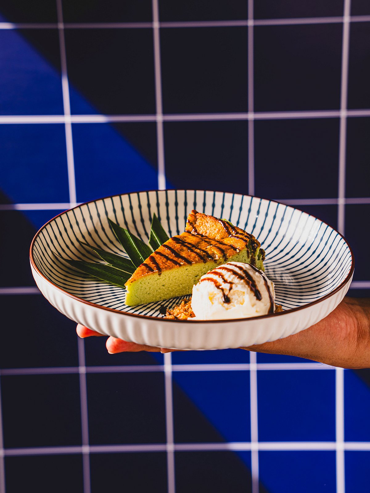 Pandan Basque Cheescake