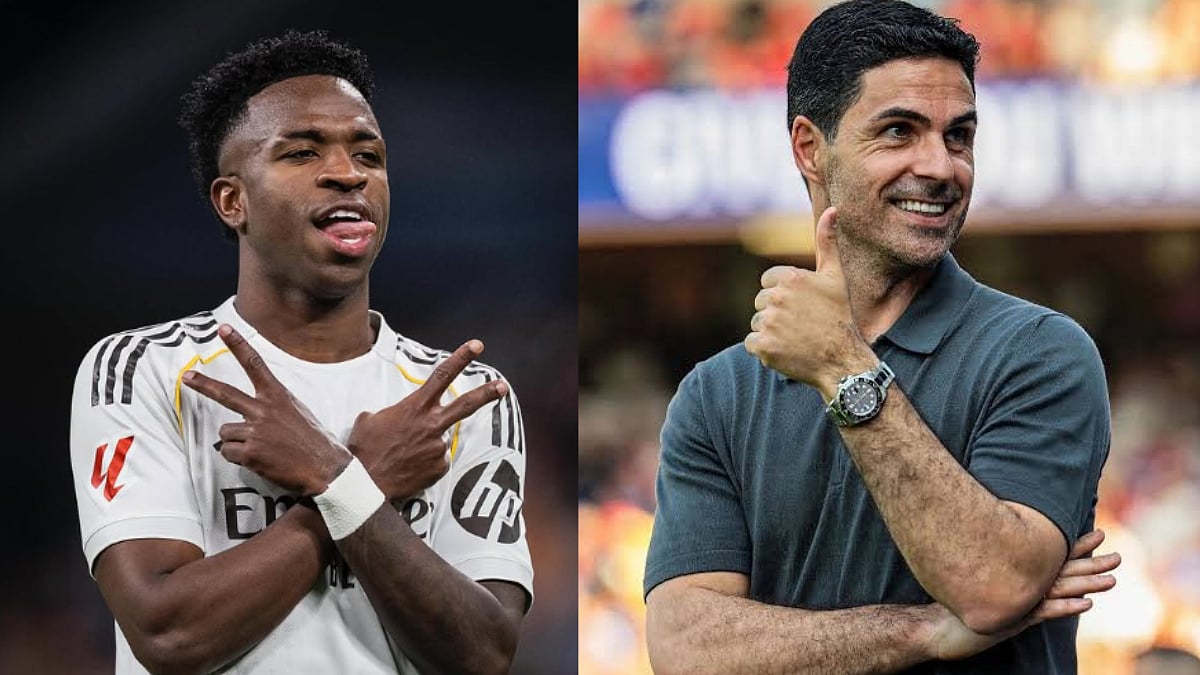 'Thank You So Much': Did Mikel Arteta Hint At Vinicius Jr Move? Arsenal Boss' Viral Response Fuels Speculation Around Real Madrid Star