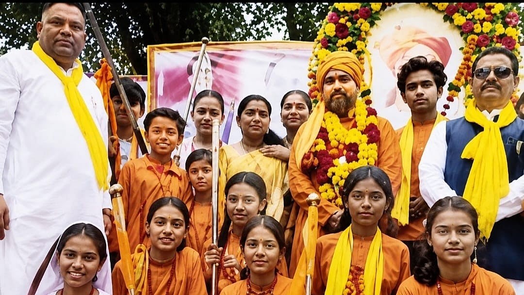 Thousands Join Grand Procession In Indore To Mark Annabhau Sathe's 106th Birth Anniversary