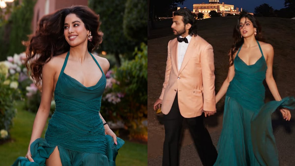 Janhvi Kapoor Revives 21-Year-Old Versace Gown In Romantic Pics With Boyfriend Shikhar Pahariya: Inside Her All Wedding Looks