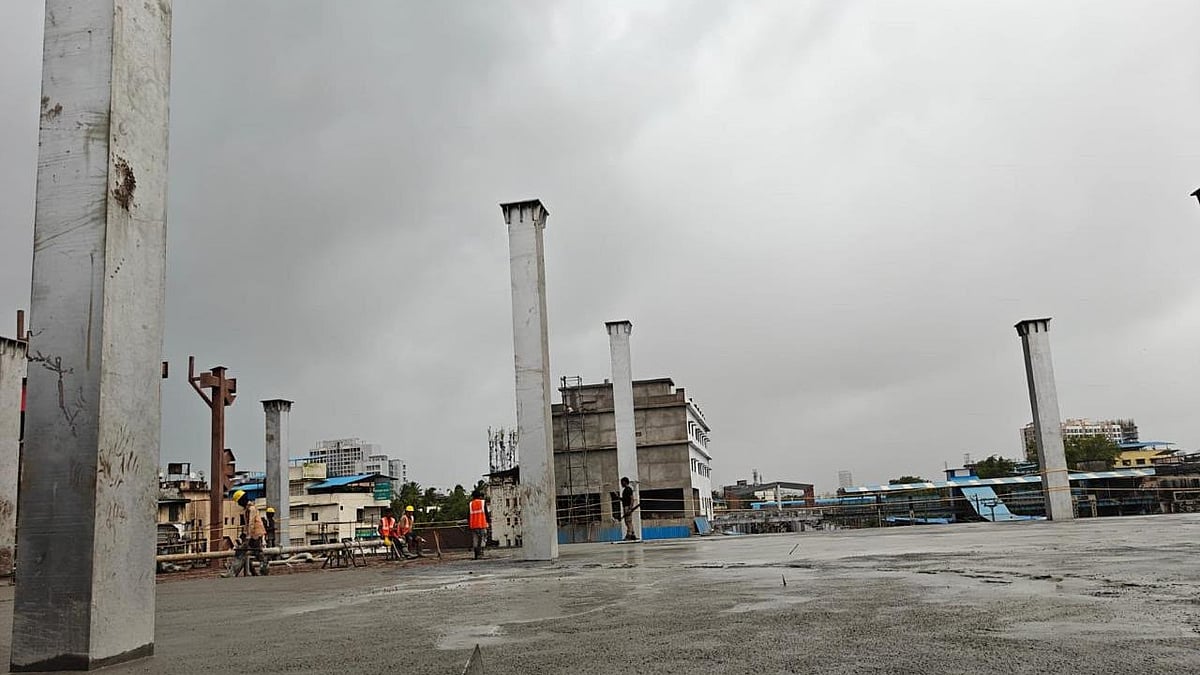 MRVC Completes Major Deck Concreting At Virar Station, Boosting Mumbai Suburban Rail Expansion Projects