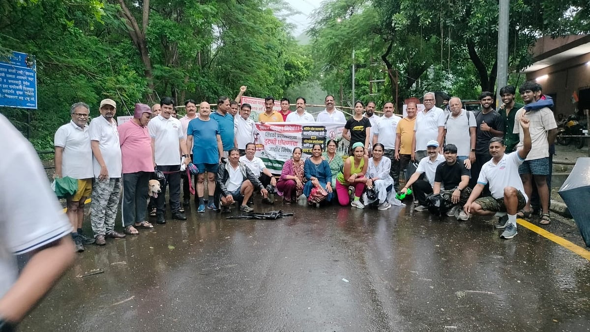 Kharghar Residents Protest CIDCO's Hill Entry Curbs, Allege Double Standards Over Marathon Access