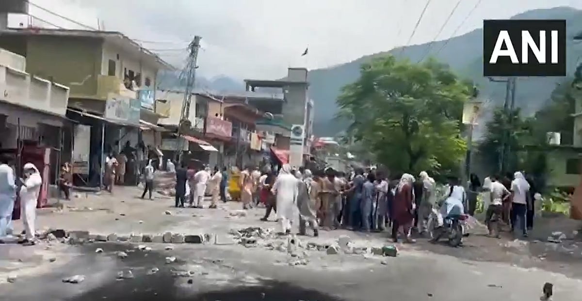 Violence, Protests Overshadow Second Phase Of PoK Assembly Elections; Video Shows Tense Scenes