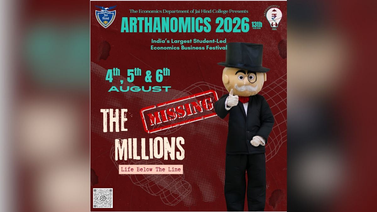 Jai Hind College's Arthanomics 2026 Returns With ‘The Unaccounted Economy’ Theme