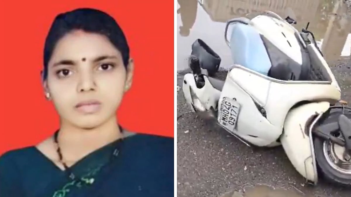 Bhiwandi Road Accident: 46-Year-Old Woman Run Over By Truck After Scooter Hits Pothole