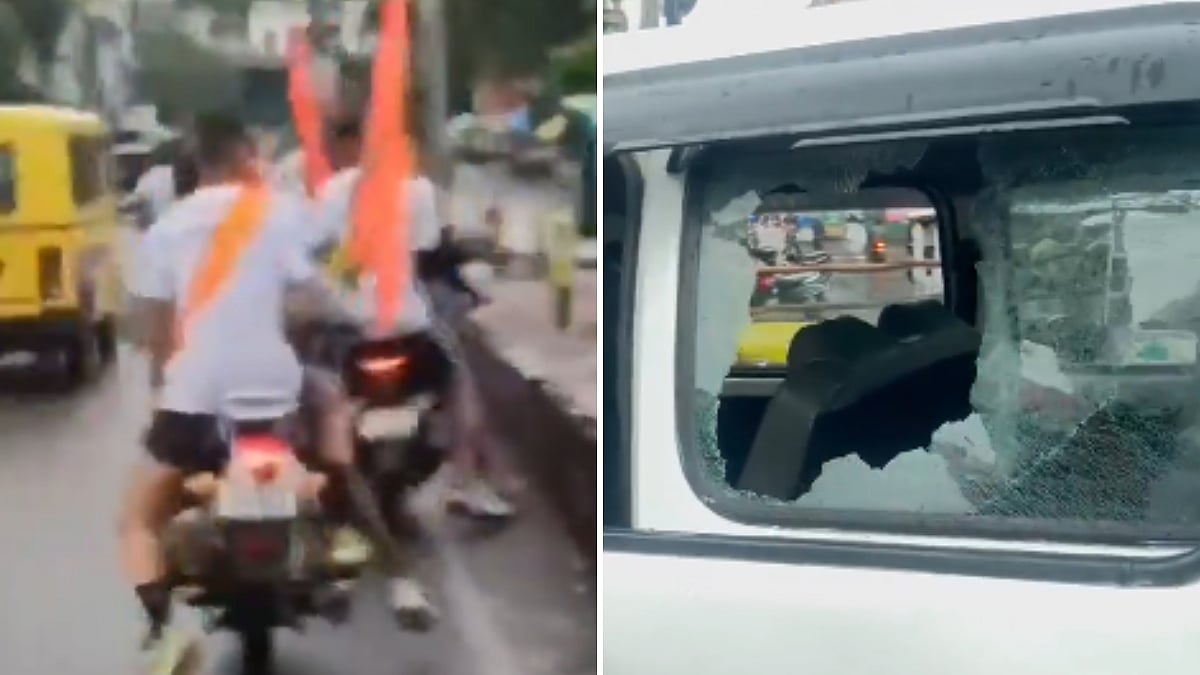 Video: School Van Carrying Children Attacked With Stones By 'Kanwariyas' In Lucknow, Police File FIR