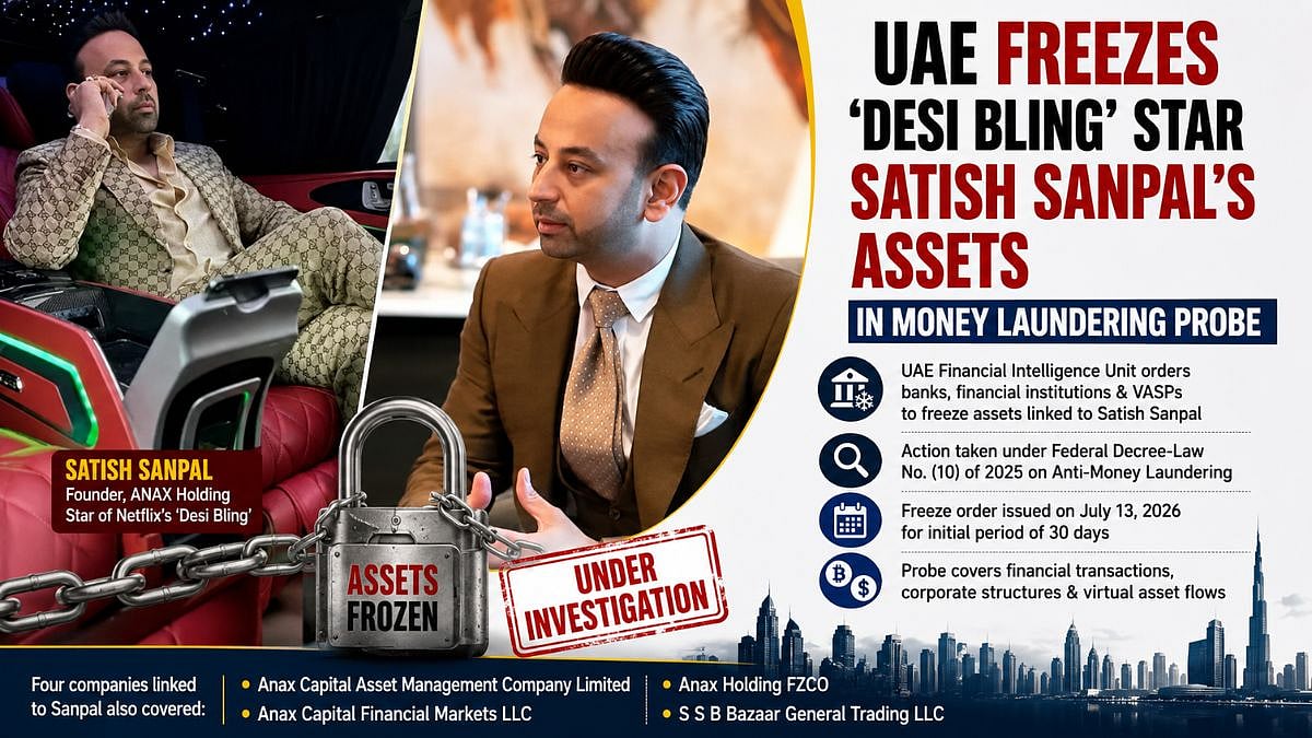 UAE Freezes 'Desi Bling' Star Satish Sanpal's Assets In Money Laundering Probe
