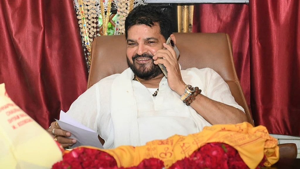 Brij Bhushan Acquittal Sparks Buzz Over Political Comeback Ahead Of UP Polls
