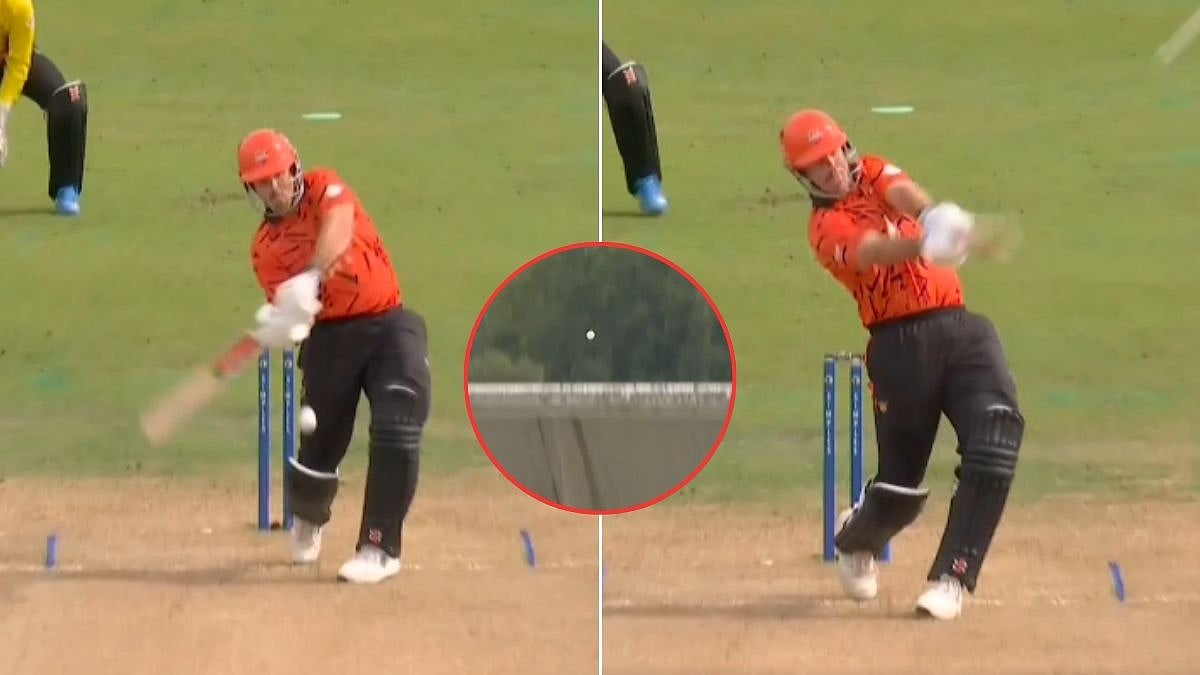 Mitchell Marsh's Gigantic Six Off Mohammad Amir Forces Ball Change As It Lands On The Roof | VIDEO