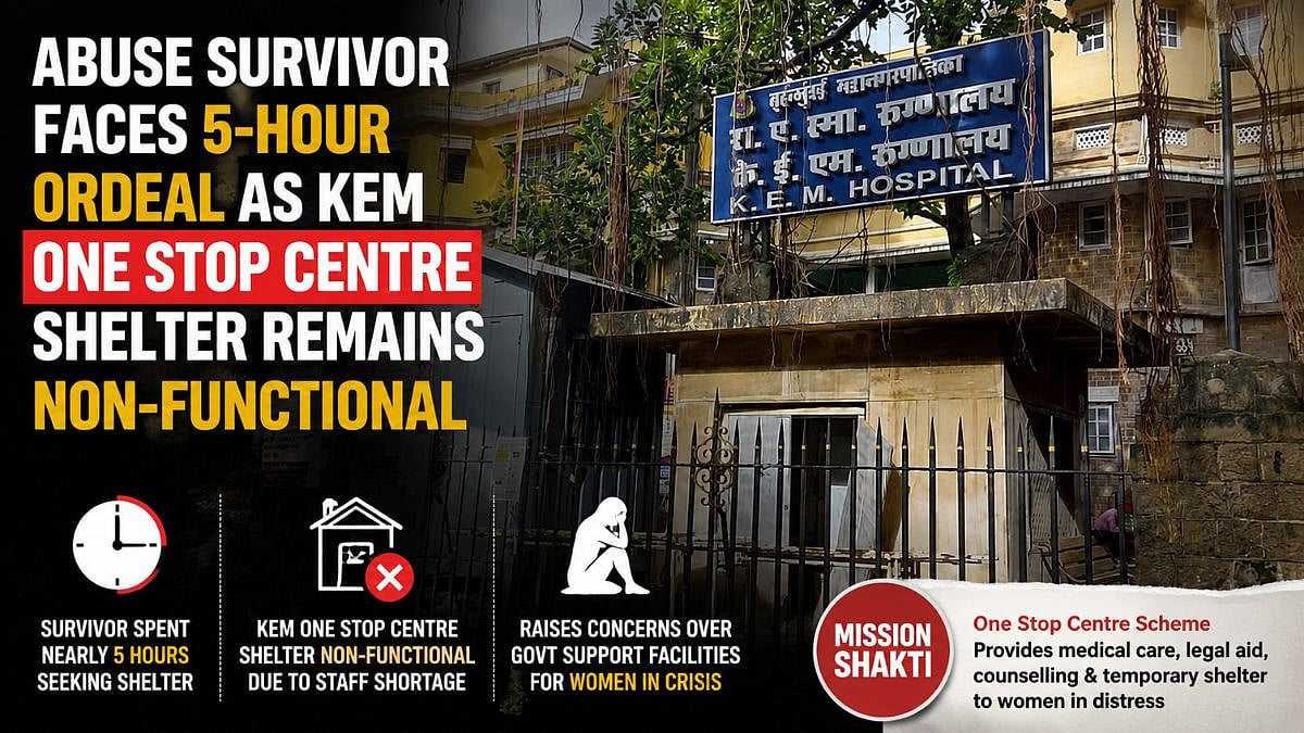 Mumbai: 19-Year-Old Sexual Abuse Survivor Faces Five-Hour Ordeal As KEM One Stop Centre Shelter Remains Non-Functional