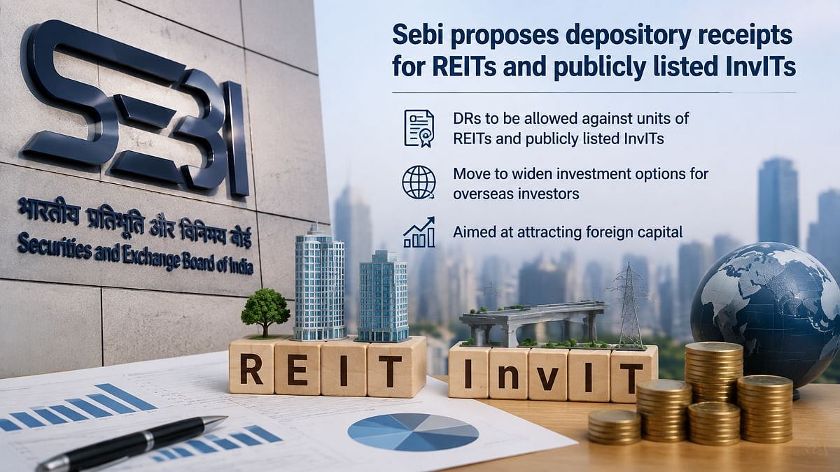 SEBI Proposes Depository Receipts For REITs And Listed InvITs To Boost Foreign Investment