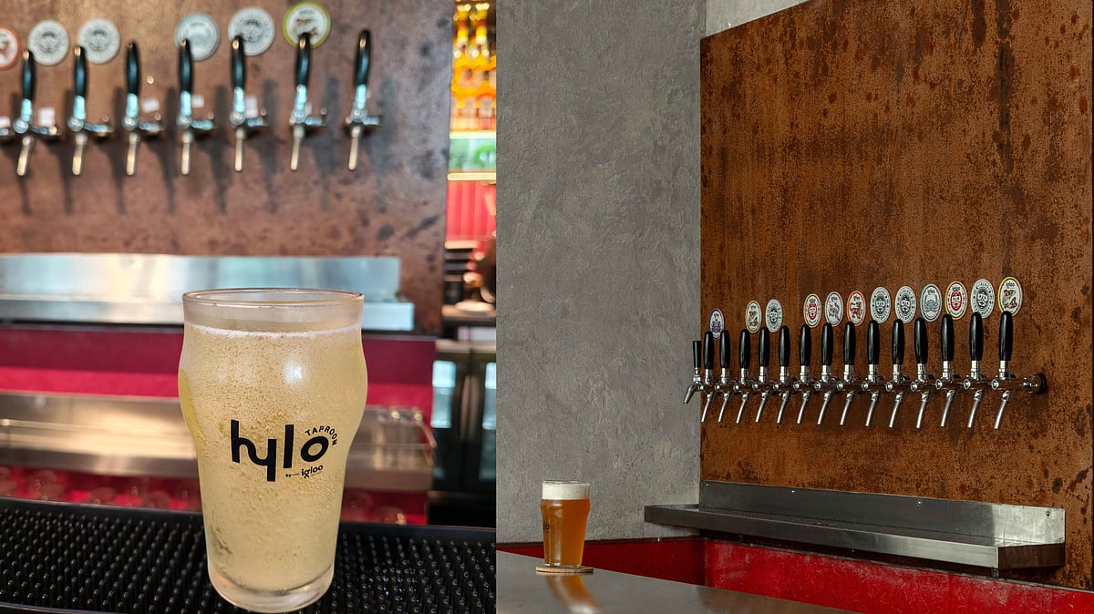 Beers on tap