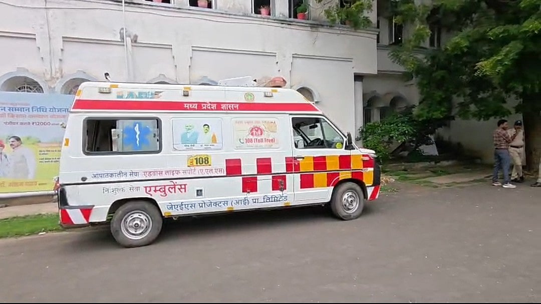 After Suicide Attempts, Ambulance Becomes Fixture At Collectorate Hearings In MP's Neemuch