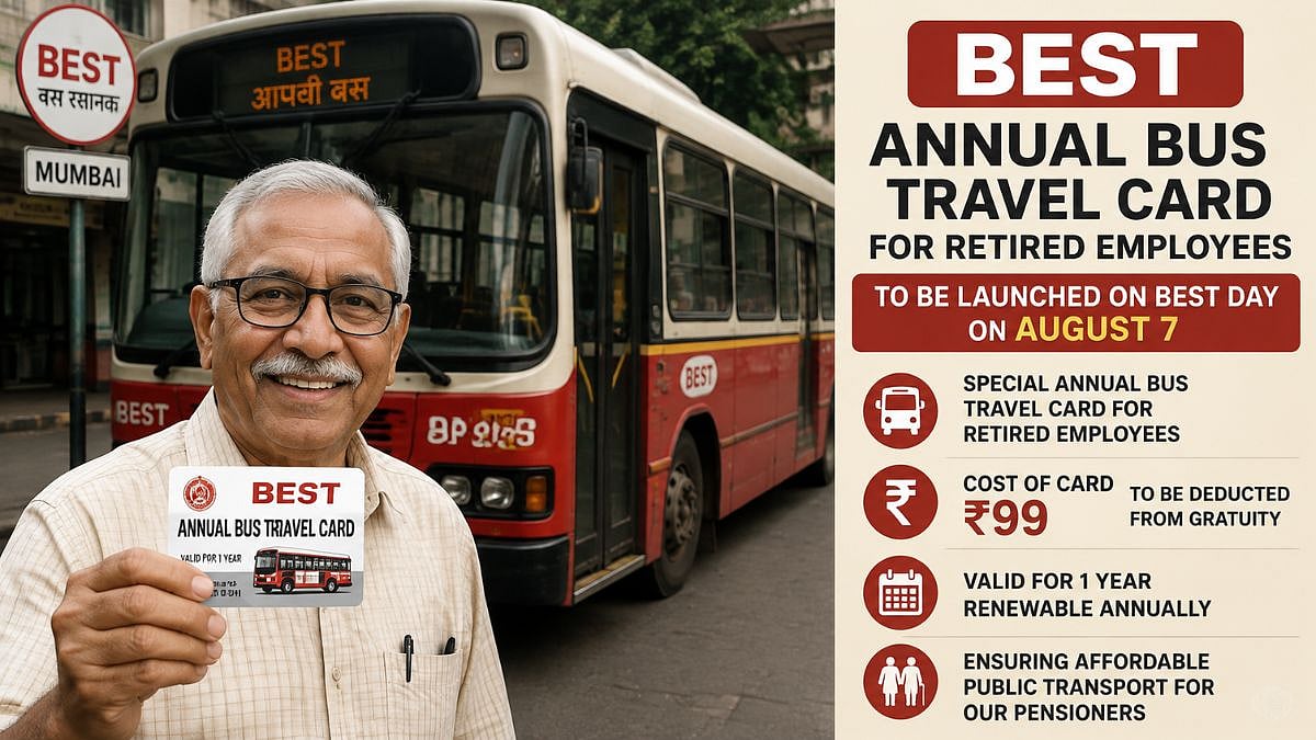 Mumbai: BEST To Launch ₹99 Annual Bus Travel Card For Retired Employees On BEST Day