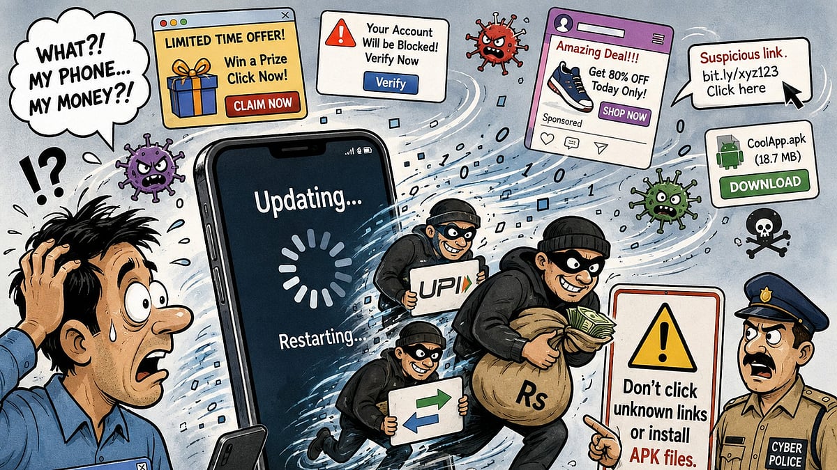 Bhopal Sees New UPI Fraud Pattern As Phones Allegedly Reset Before Accounts Are Emptied