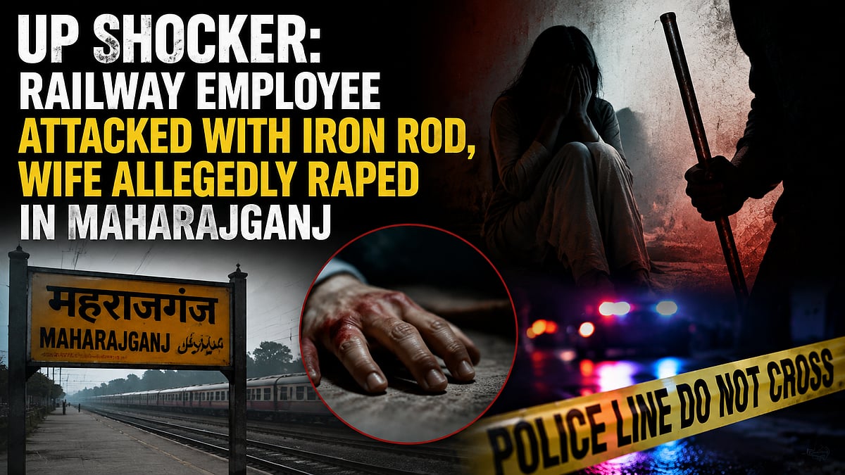 Maharajganj: Differently-Abled Railway Employee Attacked, Wife Allegedly Raped; Accused Arrested