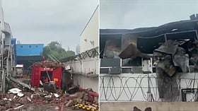 Two firefighters die as blaze breaks out at Noida electronic chip unit