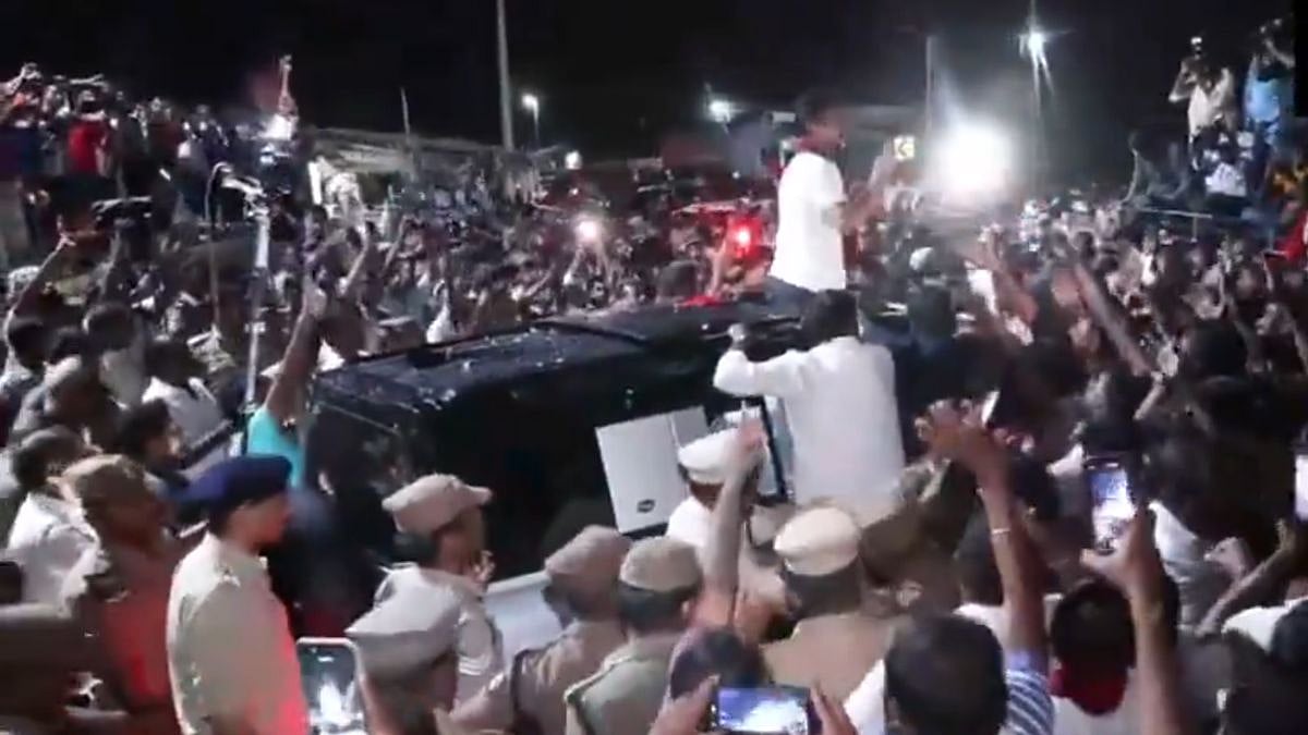 Trisha Remark Row: Udhayanidhi Stalin Leaves Thanjavur Police Station; Party Cadres Accord Grand...