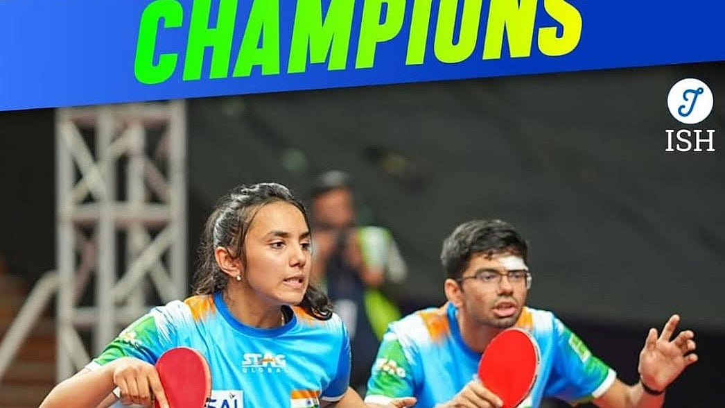 Nashik's Tanisha Kotecha Wins Commonwealth TT Gold; Adds Women's Doubles Bronze