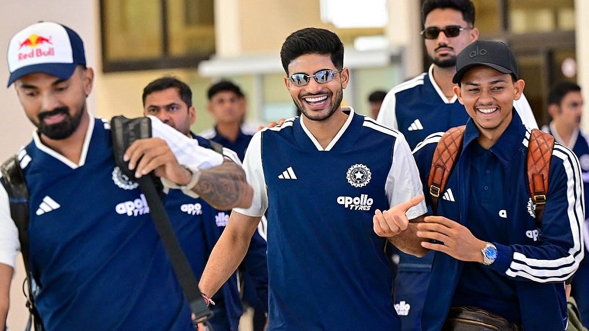 Cheerful Team India Arrives In Sri Lanka Under Shubman Gill For 2-Match Test Series In ICC World Test Championship 2025-27 | VIDEO