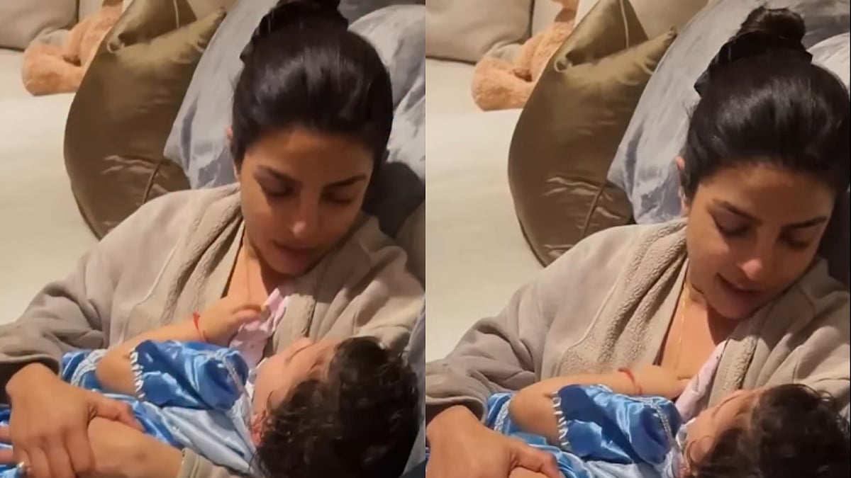 'From Desi Girl To Desi Mamma': Priyanka Chopra Teaches Daughter Malti Marie Durga Mantra; Video Goes Viral - Watch