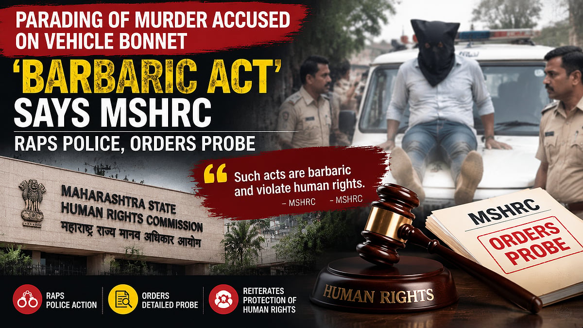 Pune Police Bonnet Parade Case: Human Rights Commission Issues Notices, Orders Inquiry