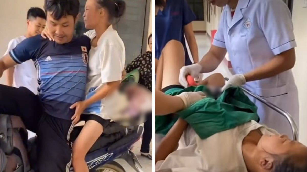 Viral Video: Vietnamese Woman Gives Birth On Motorcycle Outside Hospital; Mother, Baby Safe