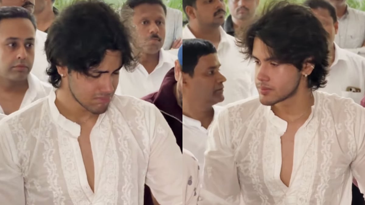 Pradeep Rawat's Son Breaks Down During Actor's Last Rites; Heartbreaking Funeral Videos Surface 