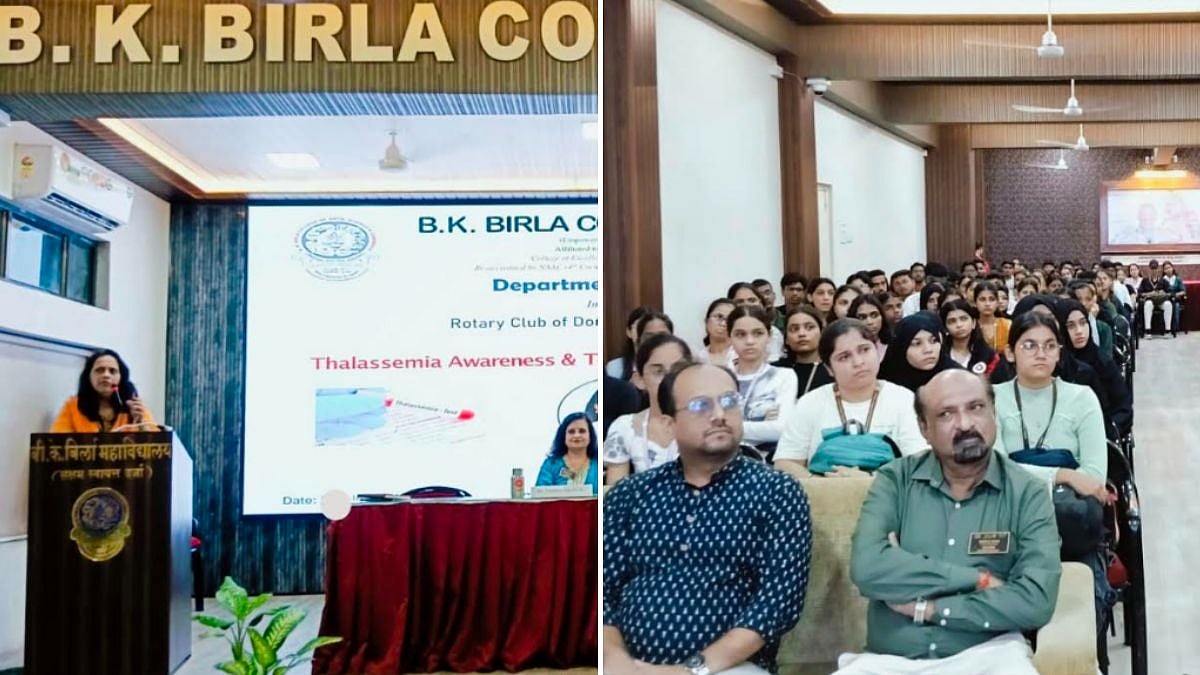 BK Birla College Holds Thalassemia Screening Camp, Over 225 Students Undergo Tests