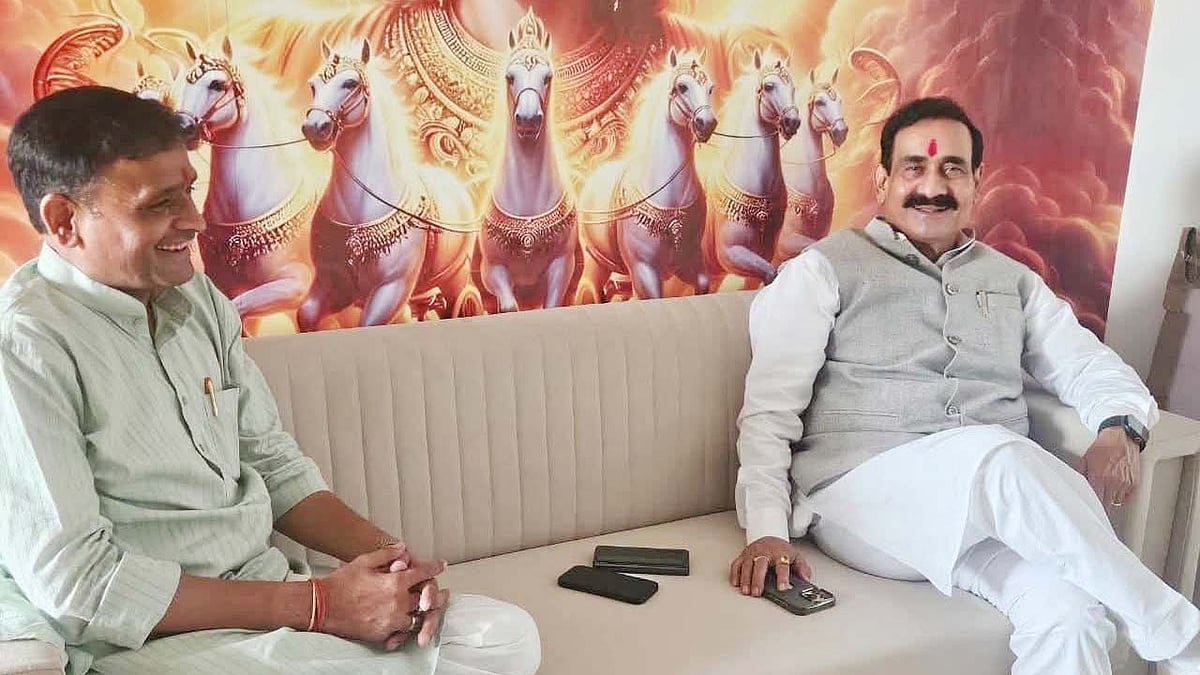 Narottam Mishra Visits ‘Brother’ Ashutosh Tiwari’s Residence After Datia Debacle, Debunks Rumours On ‘Differences’