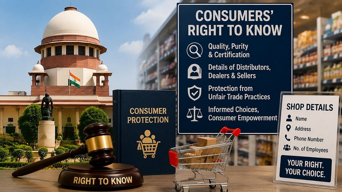Consumers' Right To Know: Supreme Court Gives States, UTs 6 Weeks To Respond To Petition