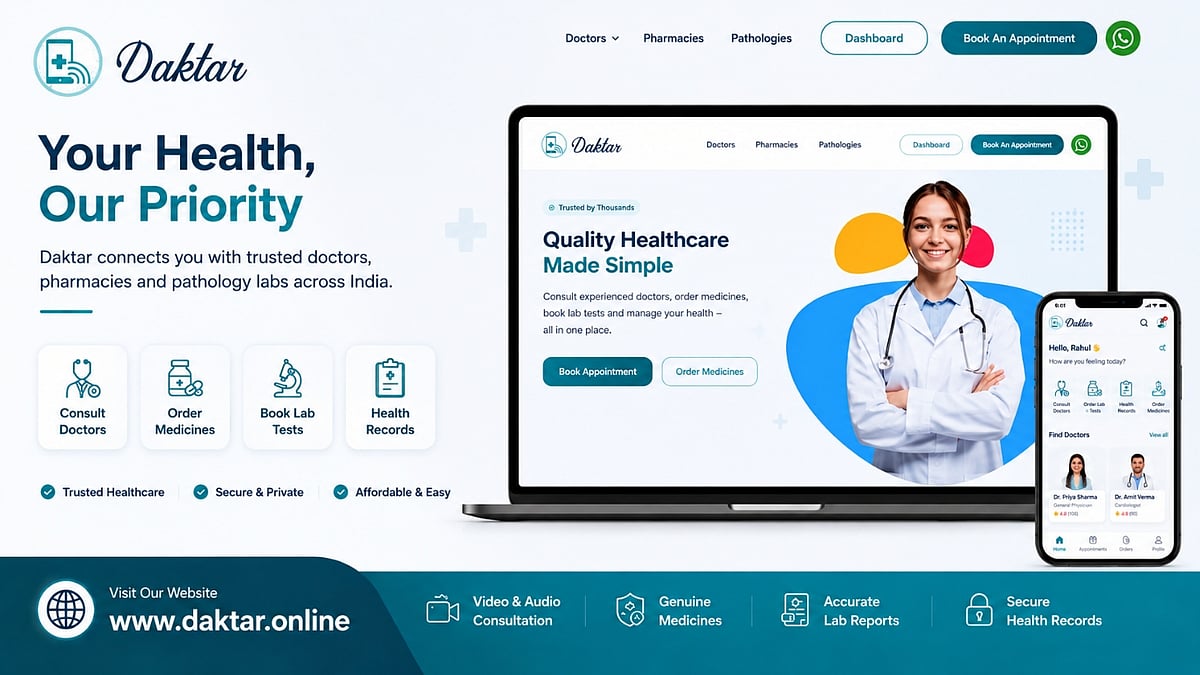 Daktar.online health tech platform