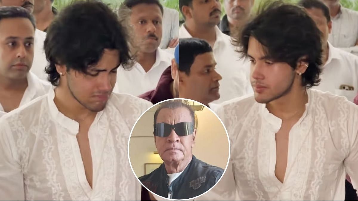 Pradeep Rawat's Son Breaks Down During Actor's Last Rites; Heartbreaking Funeral Videos Surface