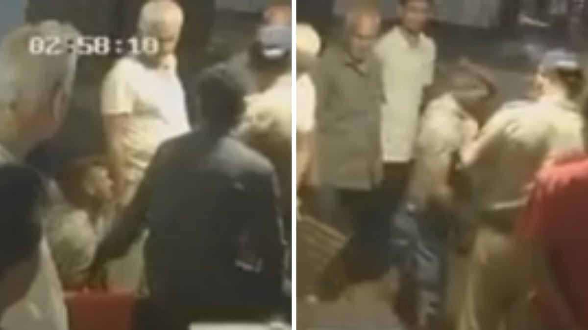 VIDEO: Security Guard Catches Alleged Mobile Phone Thief Red-Handed On Mumbai's Marine Drive, Ties Him To Chair Until Police Arrive